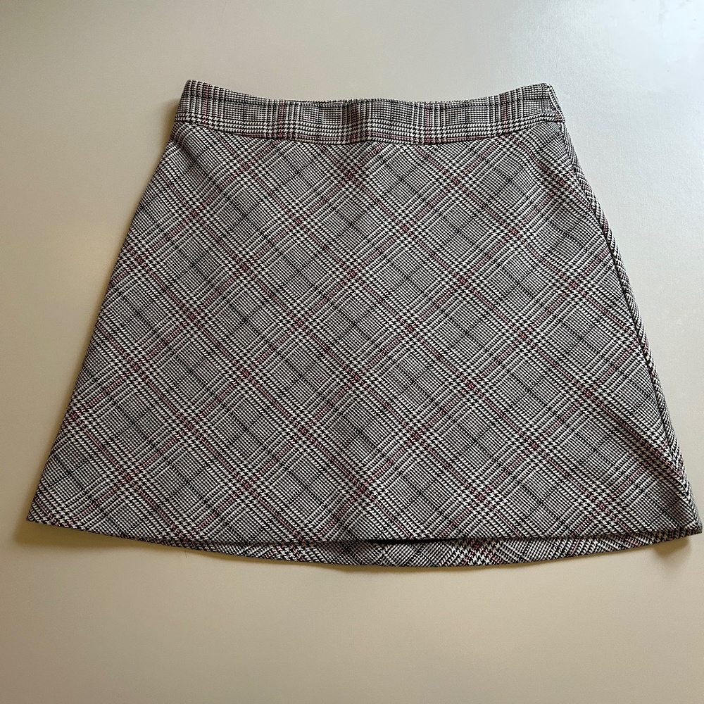 Plaid Express Mini Skirt
